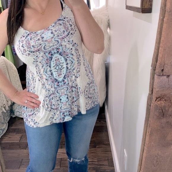 Maurices Tops - Maurice’s boho print tank top size medium